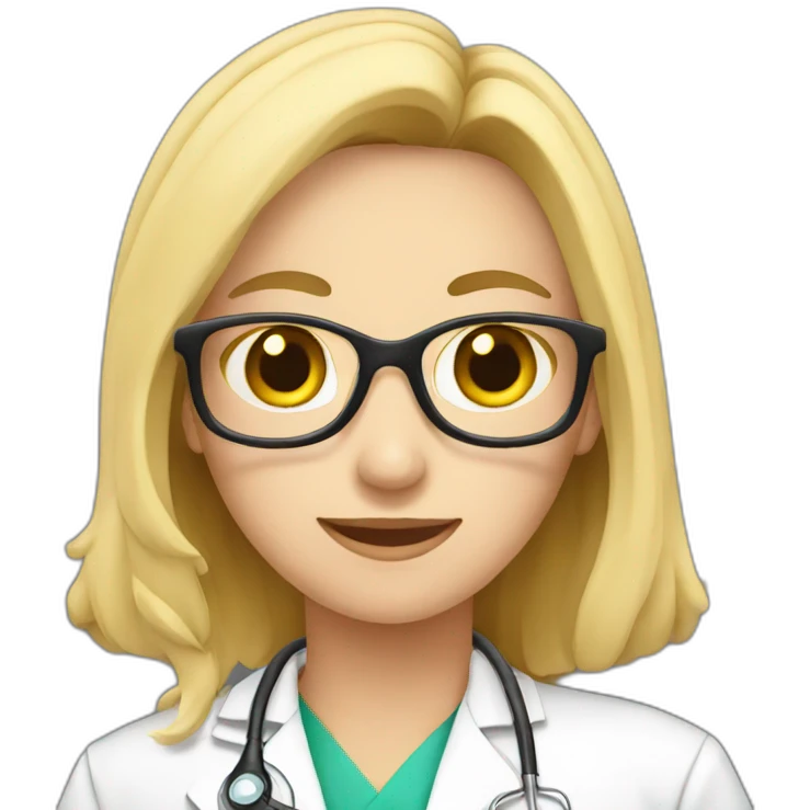 Medical students studying  emoji