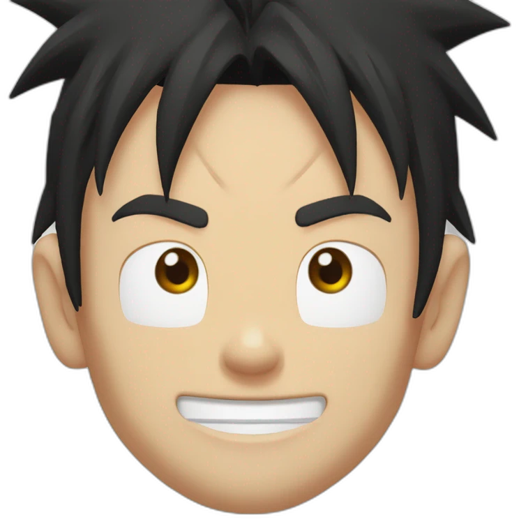 Luffy super sayen emoji
