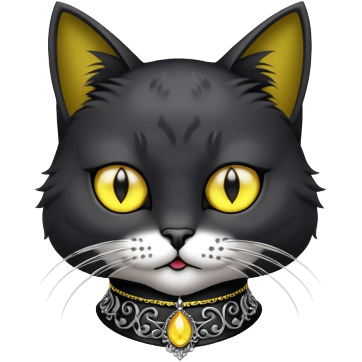 gato gotico  emoji