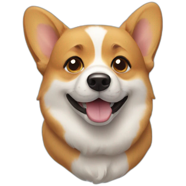 Corgi dog emoji