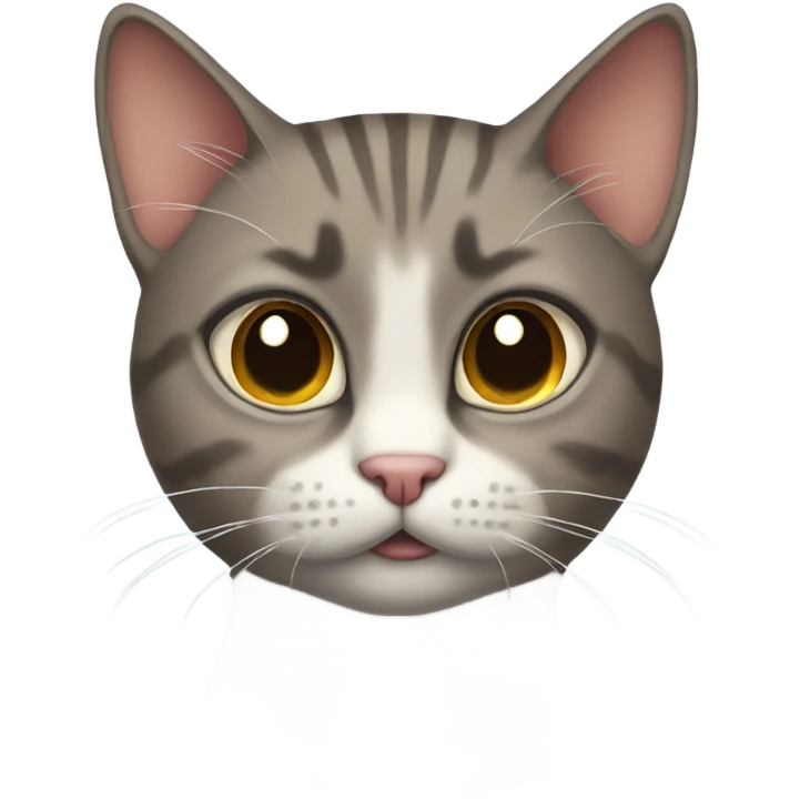 cat looking to the side emoji
