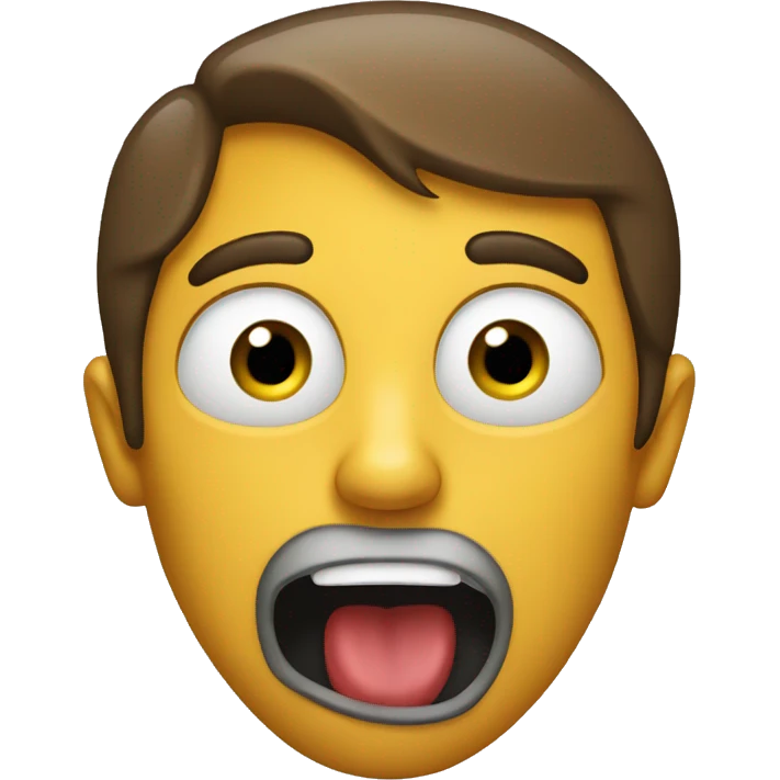 Salivating emoji