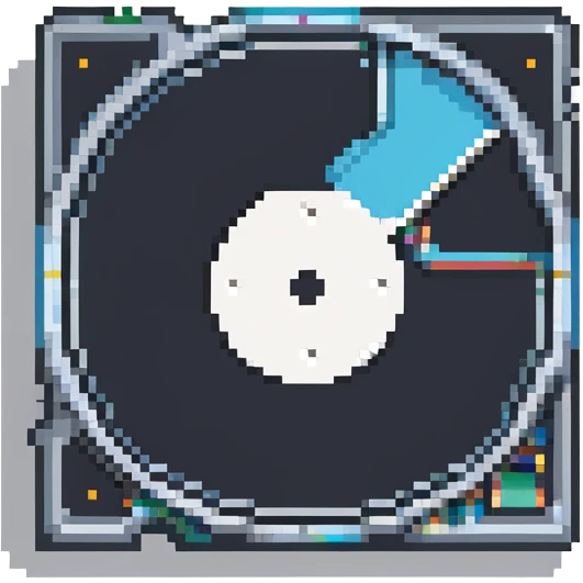 computer storage disk with details emoji