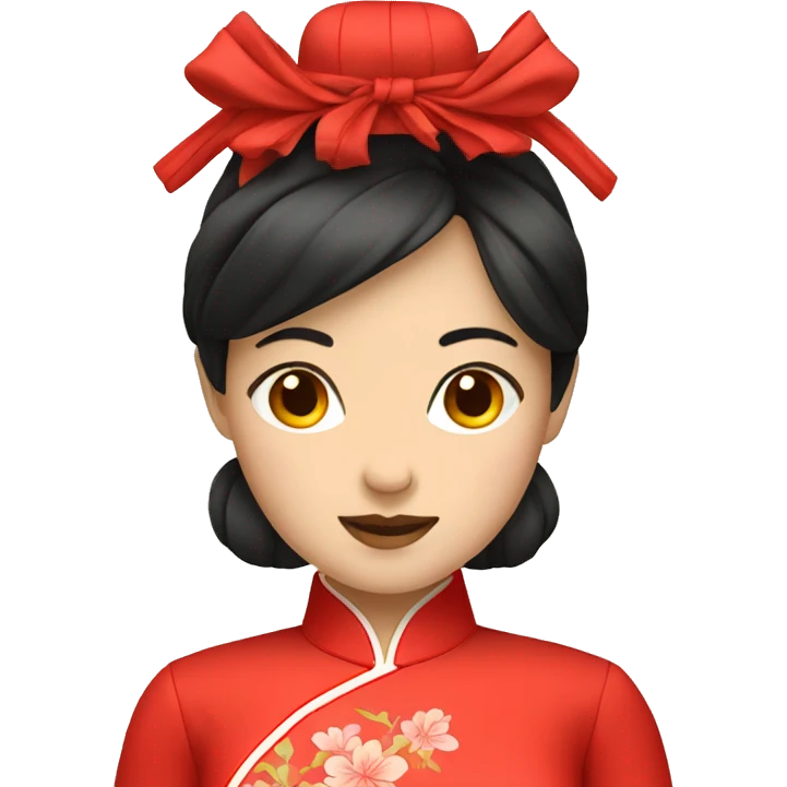red qipao emoji