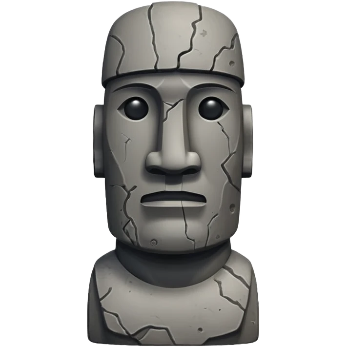 Moai emoji
