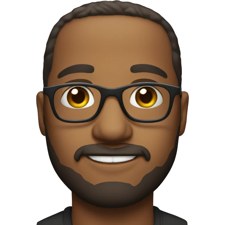 Me with glasses portrait emoji