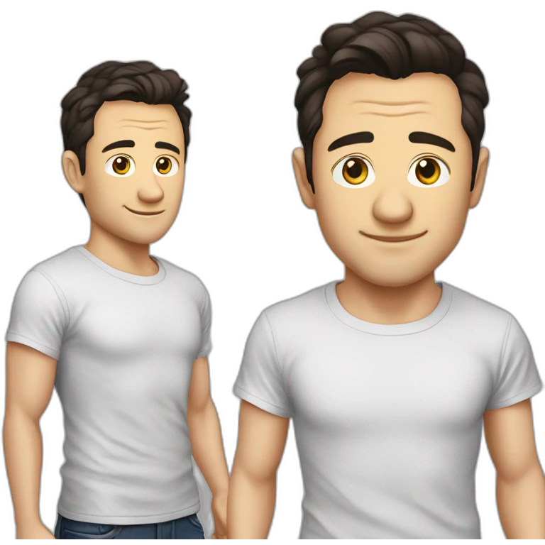 Joseph Gordon levitt t-shirt emoji