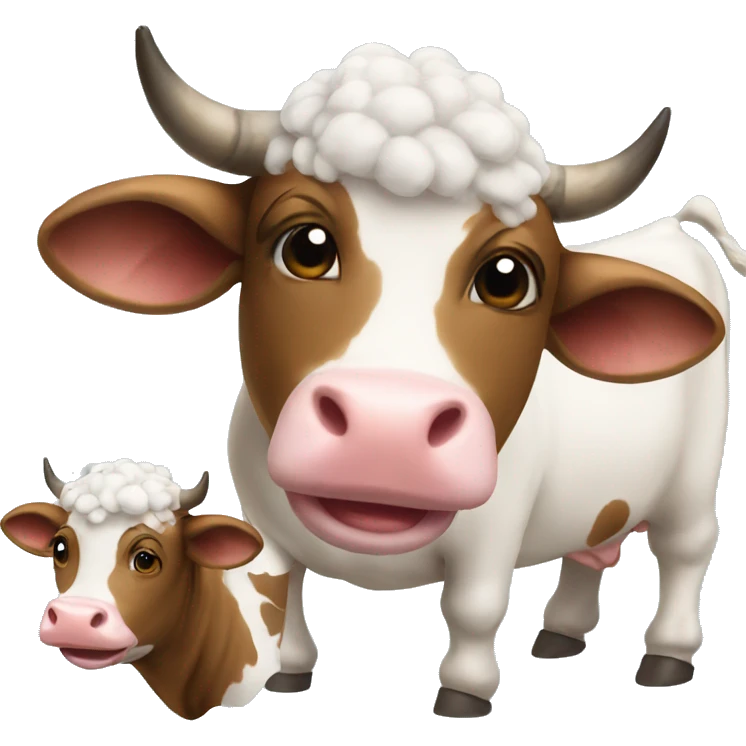 heaven cows emoji