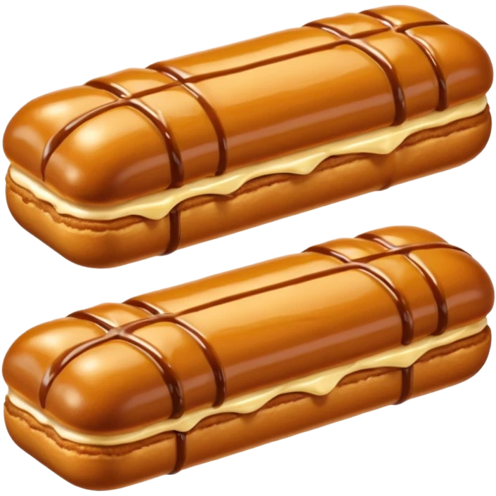 Female Butterscotch éclair combined  emoji