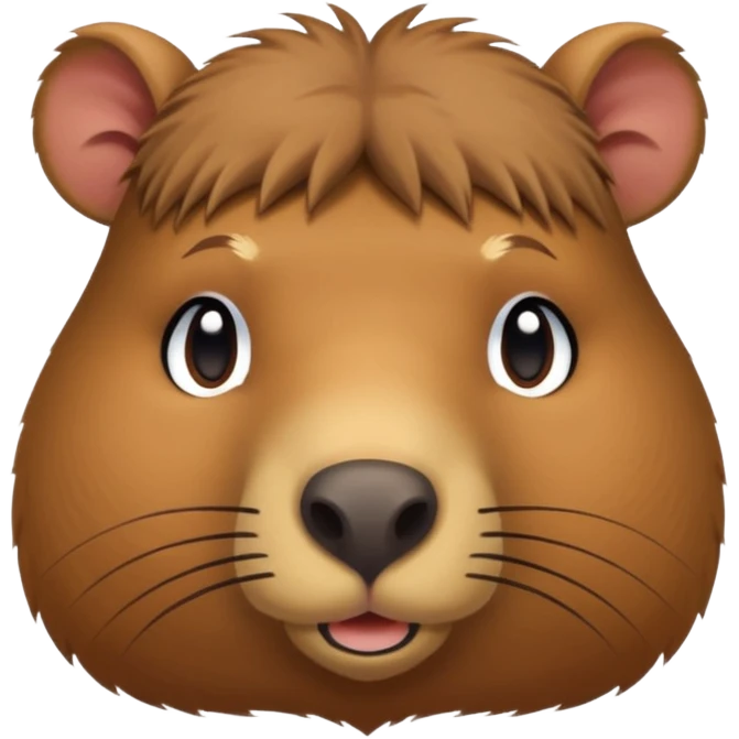 Capybara emoji