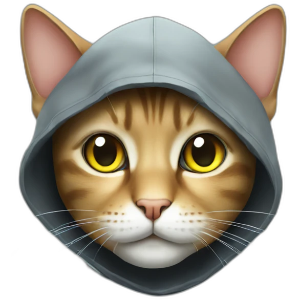 Hacker cat emoji