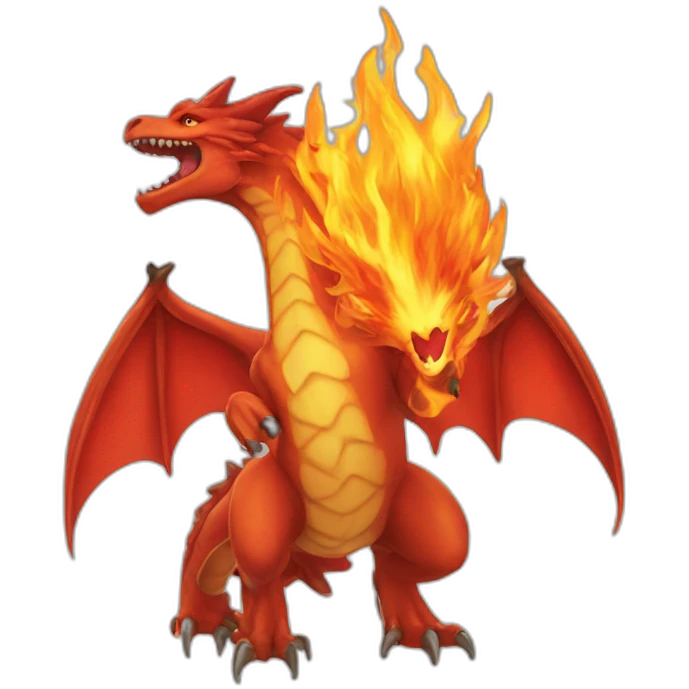 Dracaufeu emoji