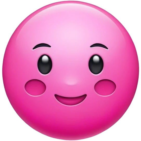 Pink emoji