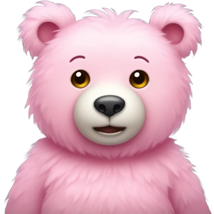 pink cute bear emoji