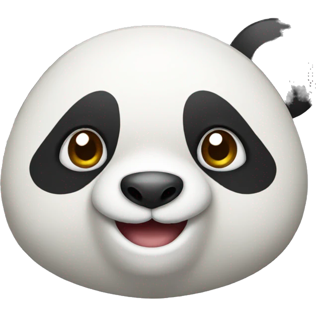 happy animal panda emoji