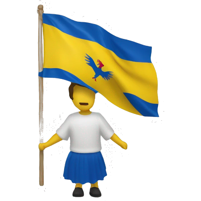 Bandera de canarias movimiento independentista emoji