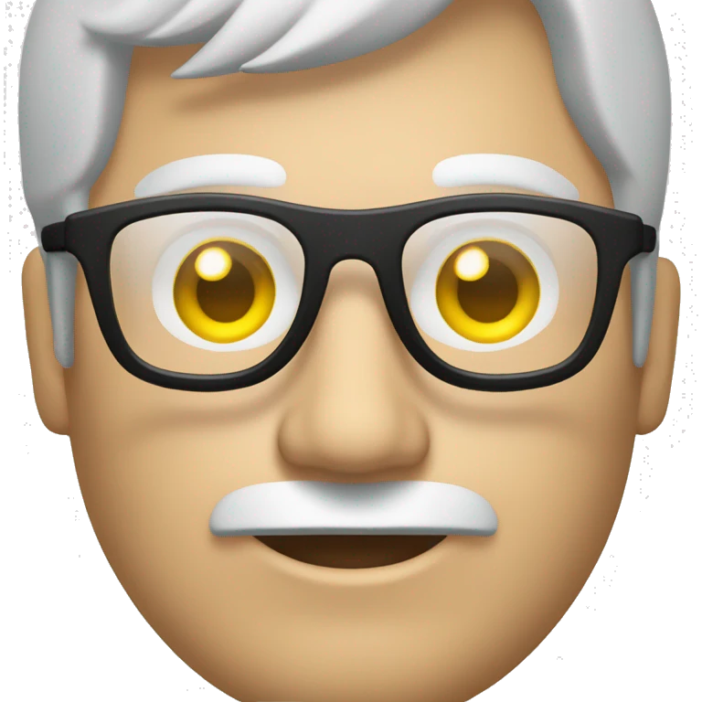 Mann mit Schutzbrille und Laser-Strahl emoji