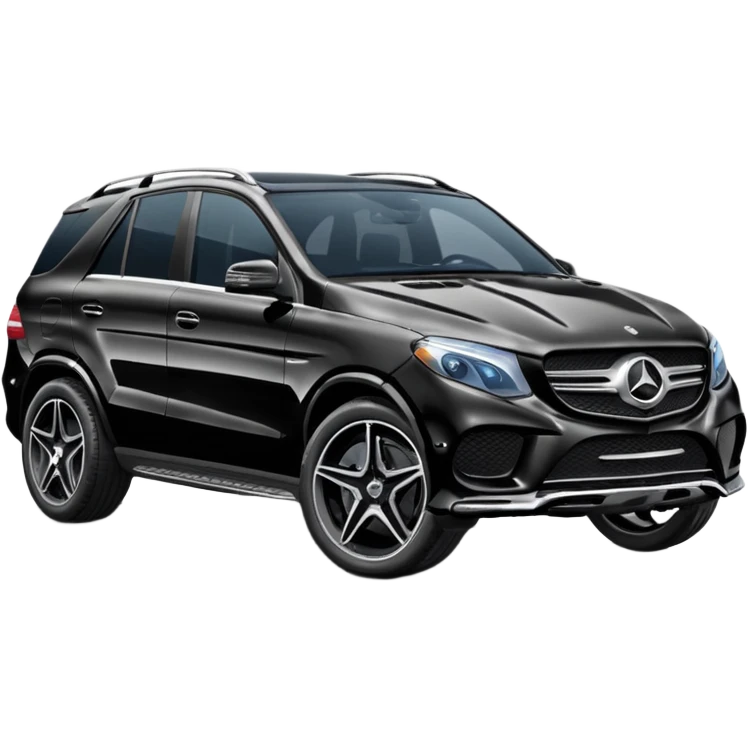 black mercedes gle emoji