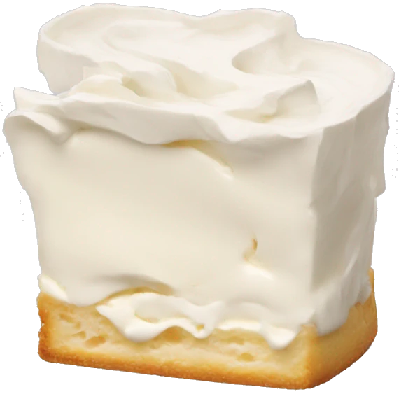 Cream cheese emoji