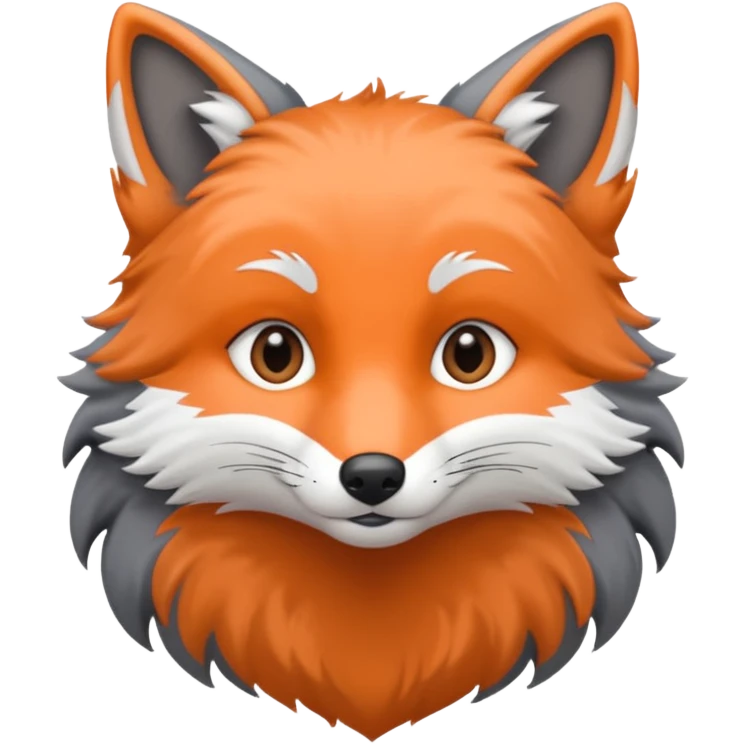 Silver fox emoji