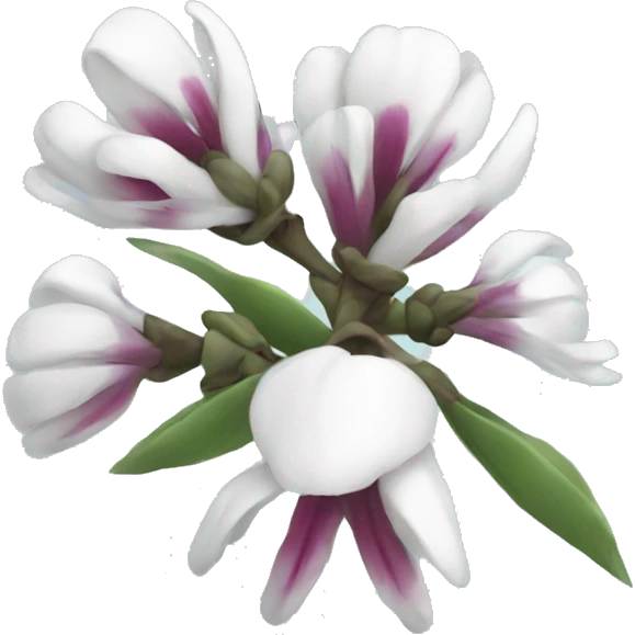 Winter flowers  emoji