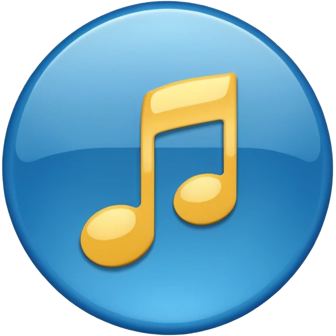 i want to create pack for discord bot music button for emoji color blue emoji