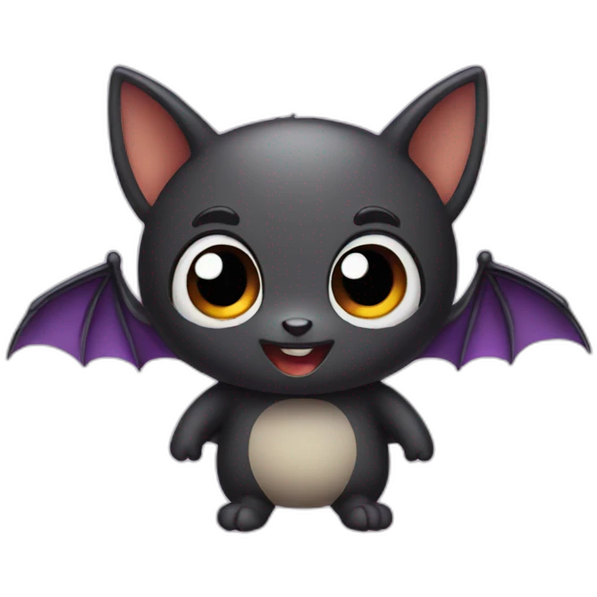cute bat emoji