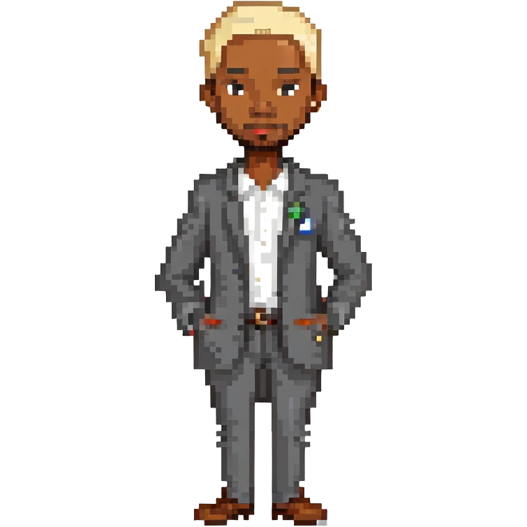 portrait of a black man emoji