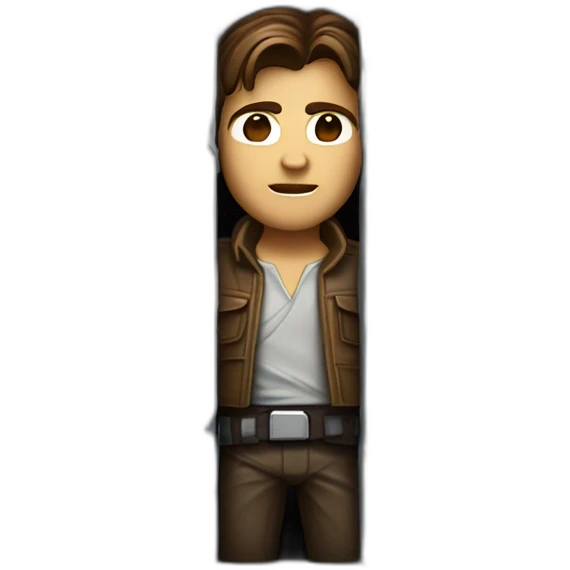 Han Solo in carbonite emoji