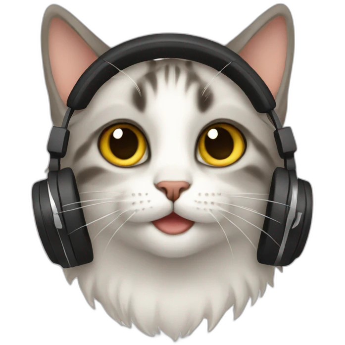 CAT AND MUSIC emoji