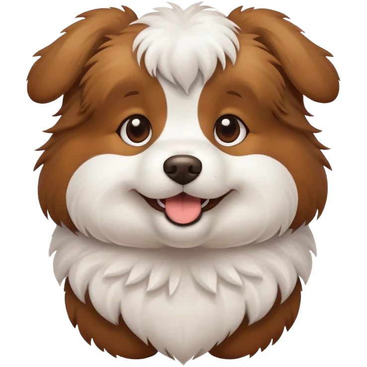 Cute dog emoji