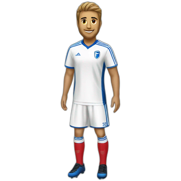 Reno Vestido De Soccer emoji