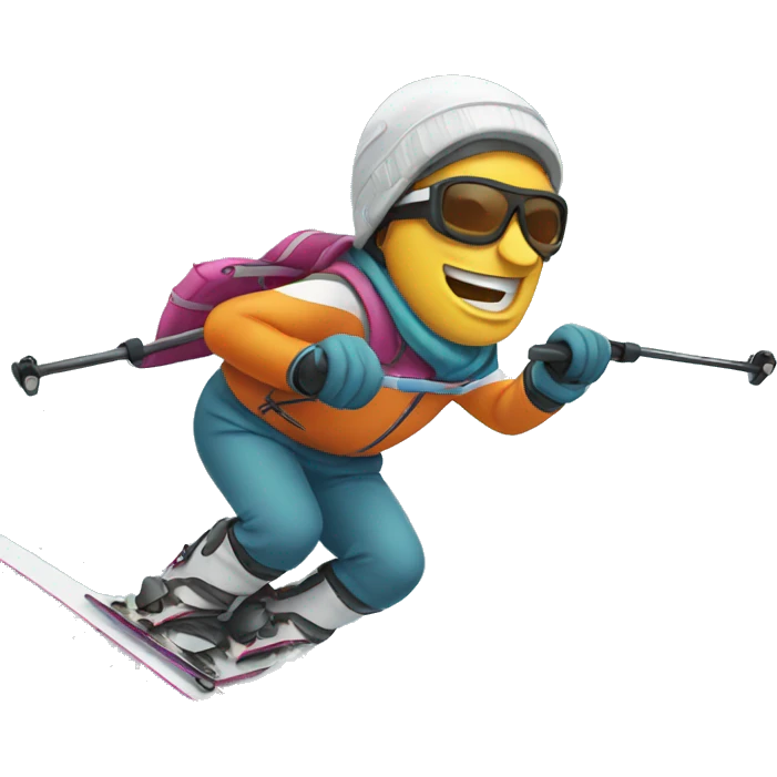 Skiing emoji