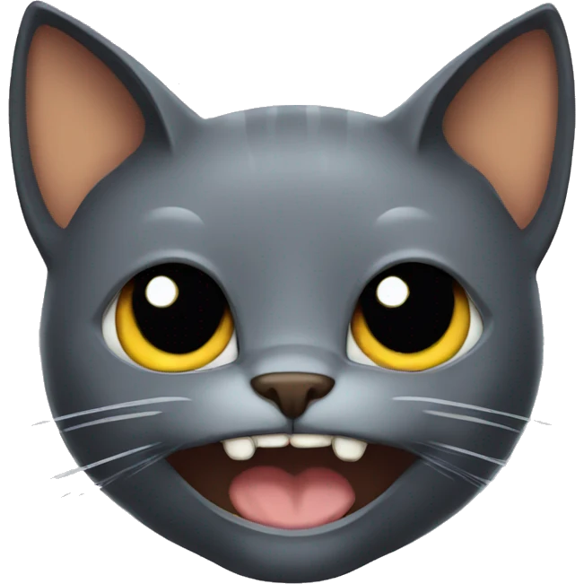 Funny Batman cat emoji