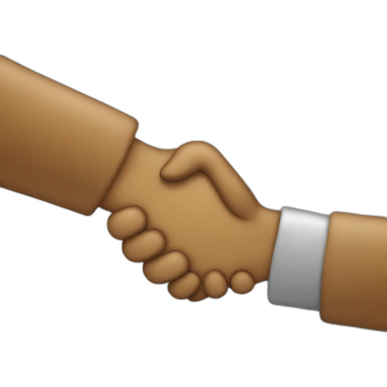 Handshake emoji