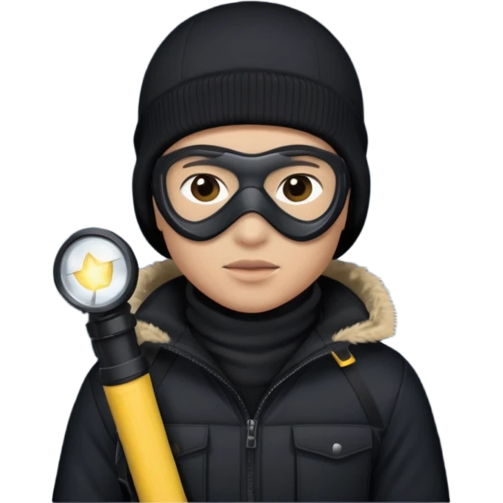 Burglar emoji