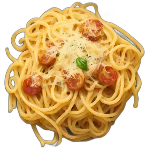 Carbonara spaghetti emoji