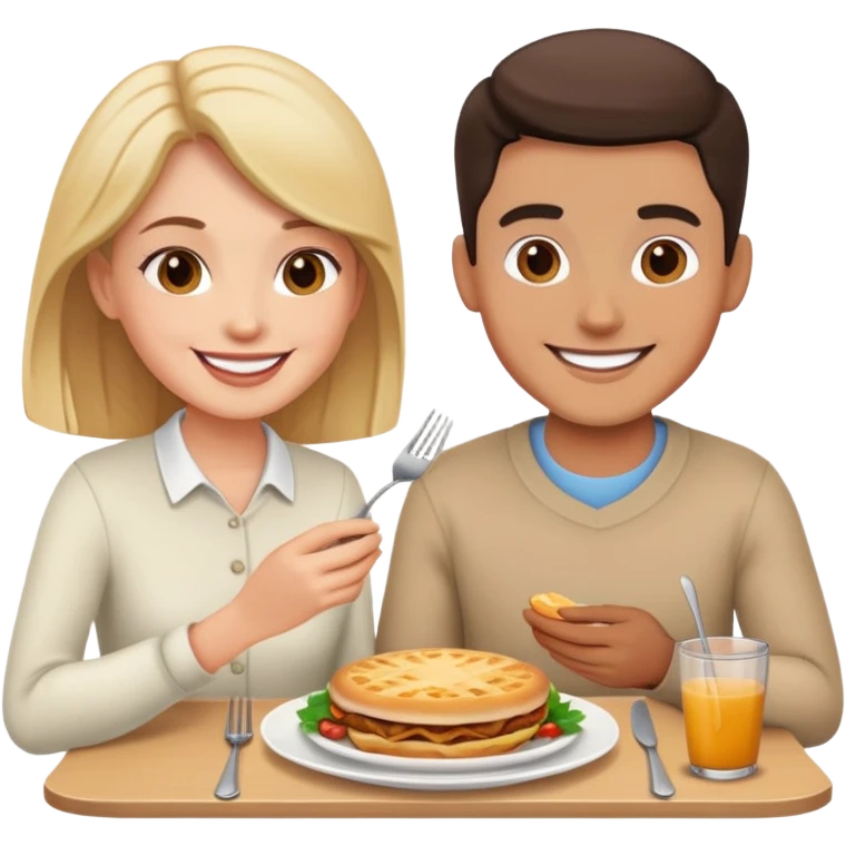 Lunch date emoji
