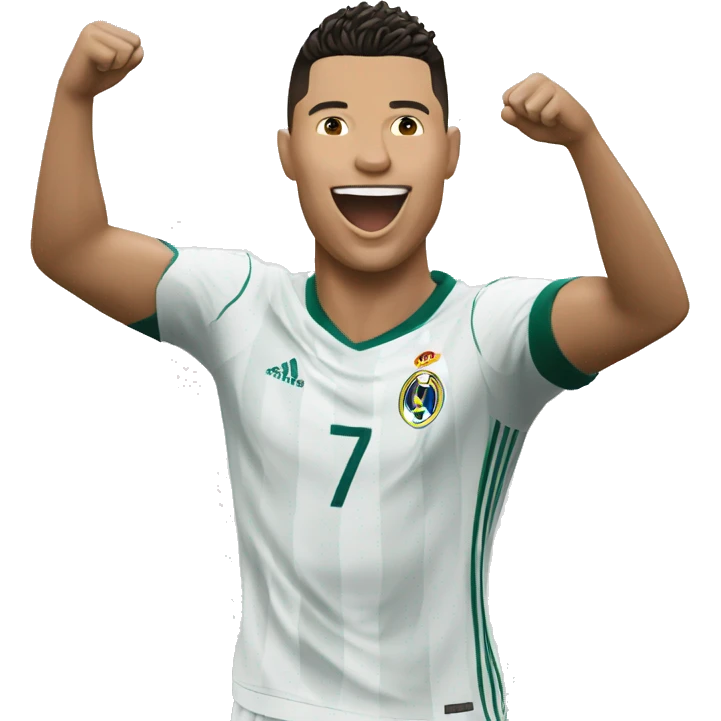 Ronaldo célébration  emoji
