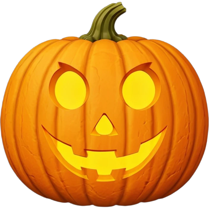 Spooky on halloween emoji