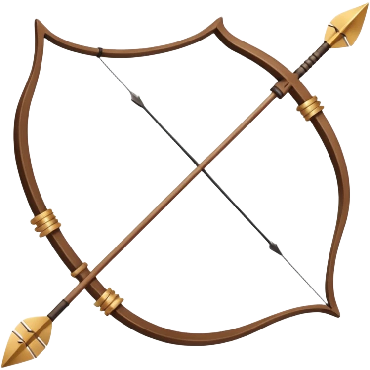 bow and arrow emoji