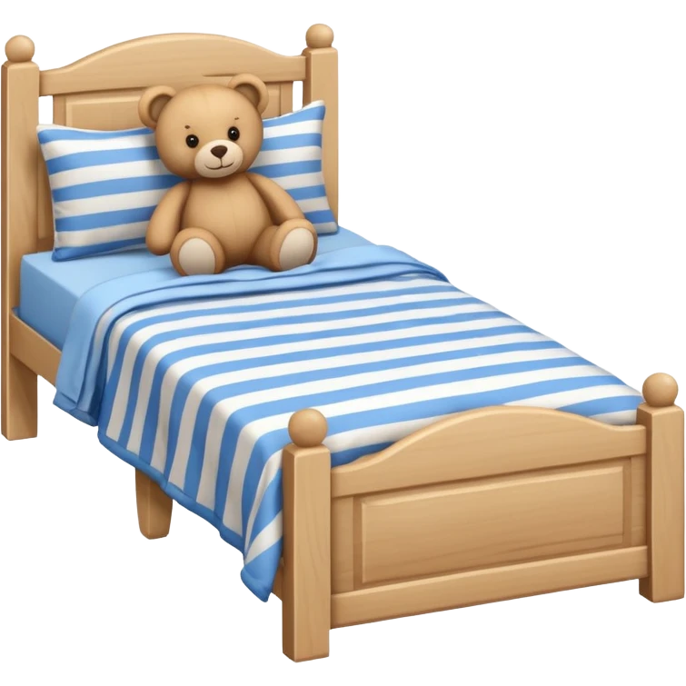 bed for kid emoji