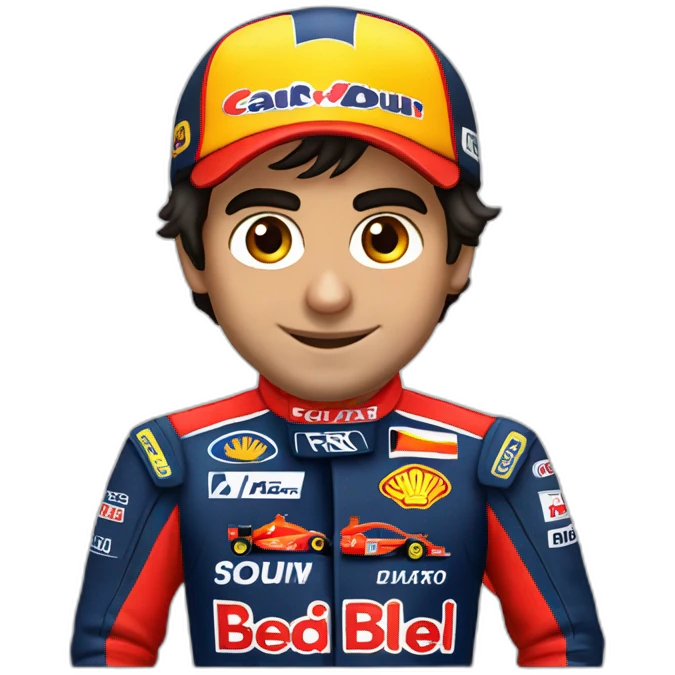 Carlos sainz jr ferari emoji