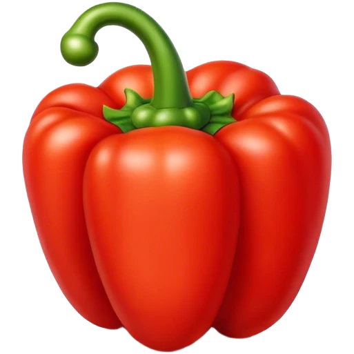 Red Bell pepper emoji