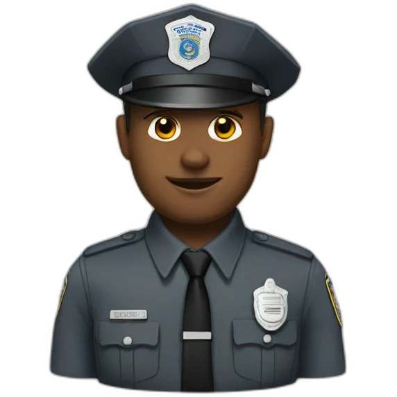 DHS officer emoji