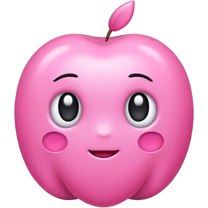 cute pink  emoji