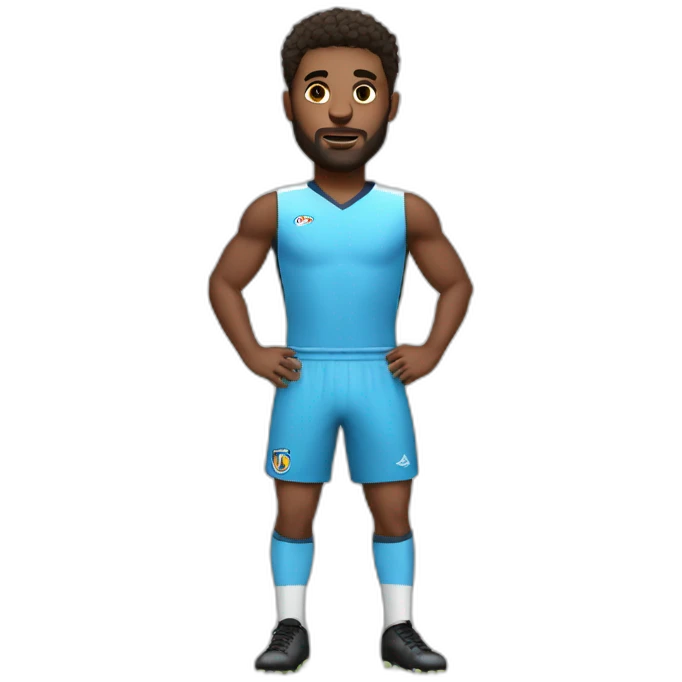footballer's jock emoji