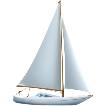 Vela blanca aeathetic  emoji