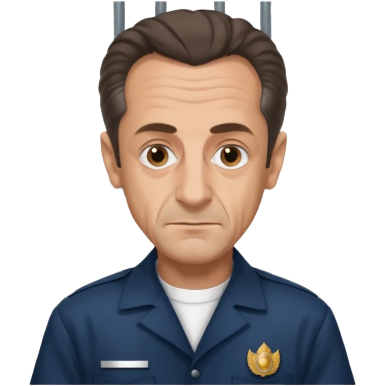 Nicolas sarkozy en prison  emoji