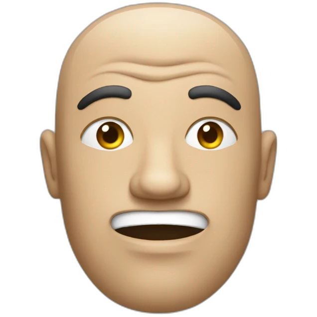 Un mec qui insulte emoji